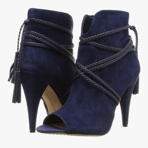 Vince Camuto Deep Blue Heeled Boots